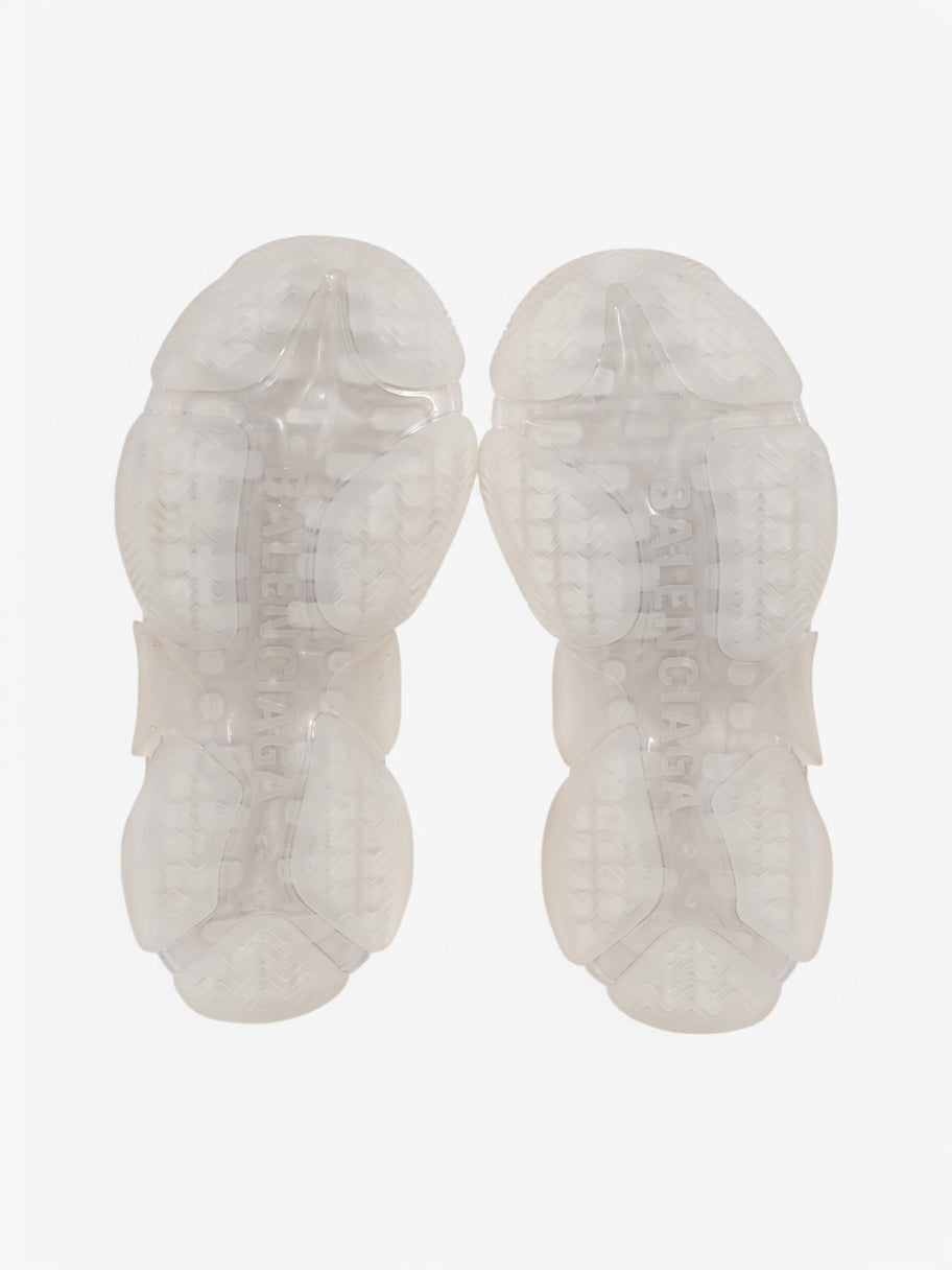 Balenciaga Triple S Clear Sole White  / Black Mesh EU 38 UK 5 Image 7