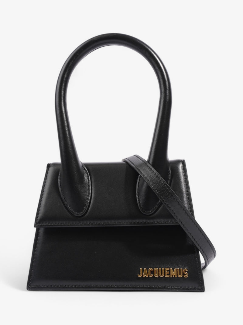  Jacquemus Le Chiquito Moyen Black Leather