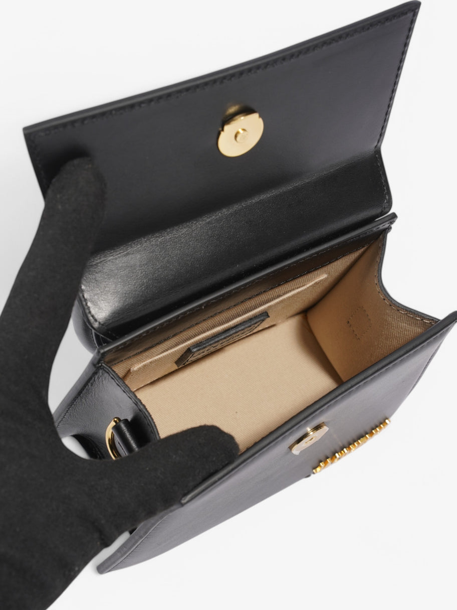 Jacquemus Le Chiquito Moyen Black Leather Image 8