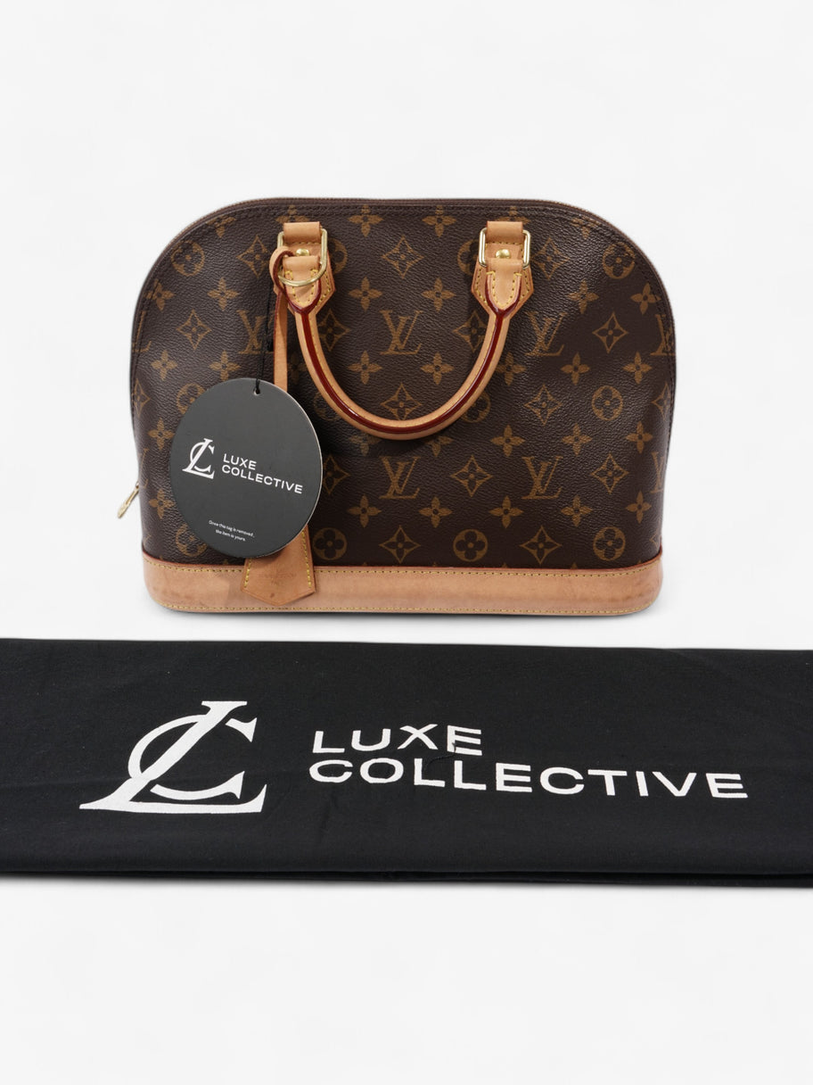 Louis Vuitton Alma Monogram Coated Canvas PM Image 9