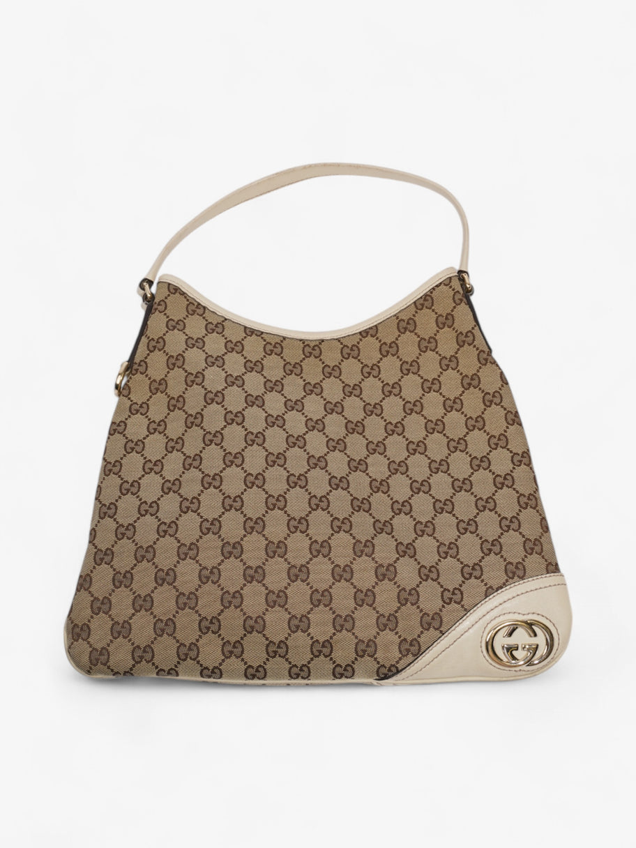 Gucci Shoulder Bag GG Supreme / Beige Canvas Image 1