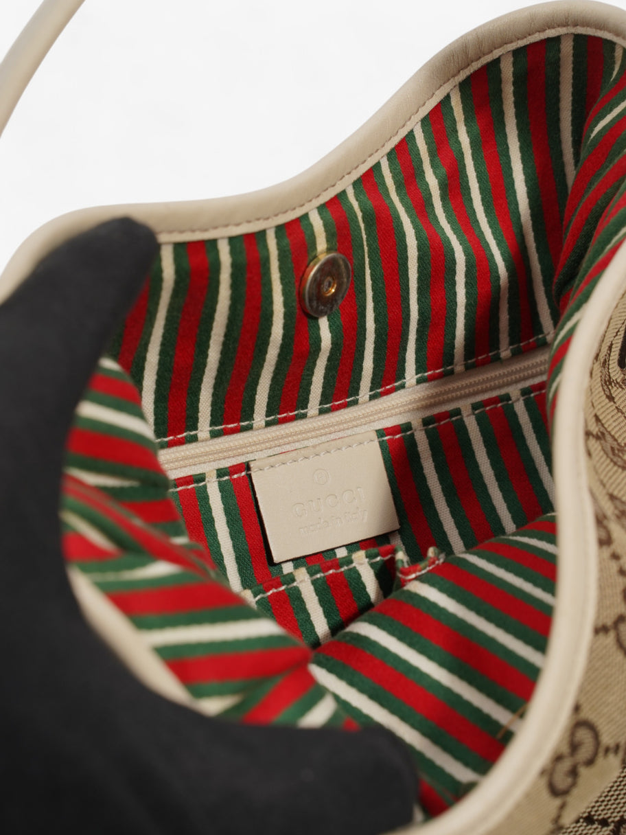 Gucci Shoulder Bag GG Supreme / Beige Canvas Image 11