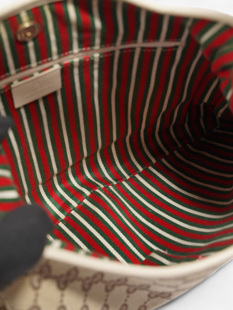 Gucci Shoulder Bag GG Supreme / Beige Canvas Image 12