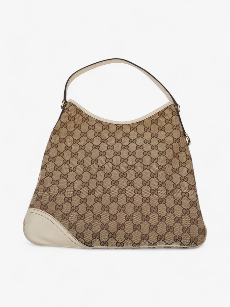 Gucci Shoulder Bag GG Supreme / Beige Canvas Image 4