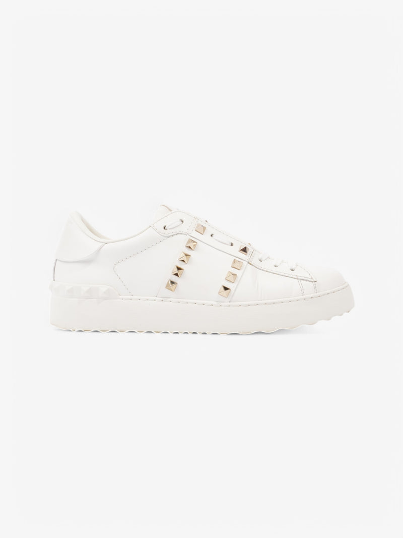  Valentino Rockstud Untitled Sneakers White  Leather EU 38.5 UK 5.5