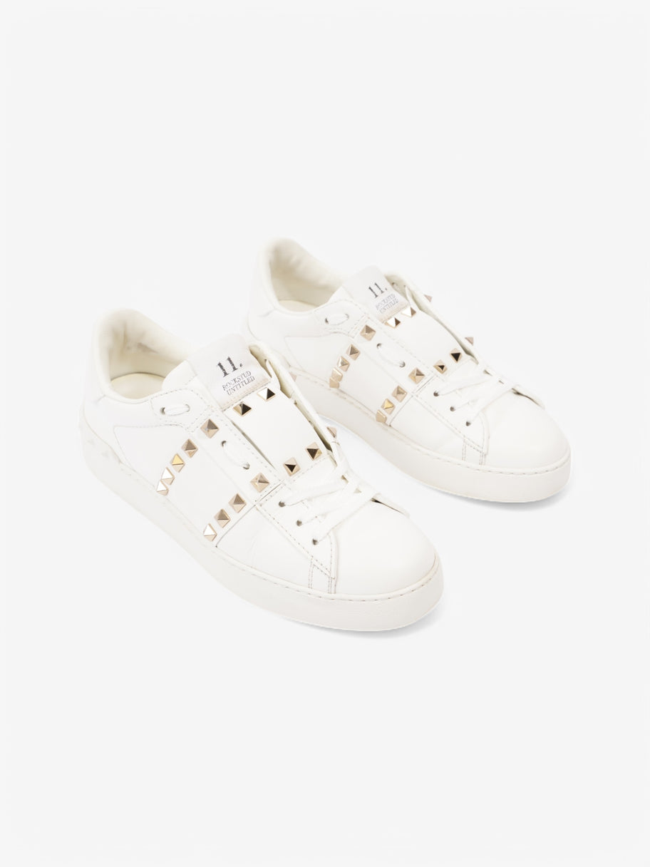 Valentino Rockstud Untitled Sneakers White  Leather EU 38.5 UK 5.5 Image 2