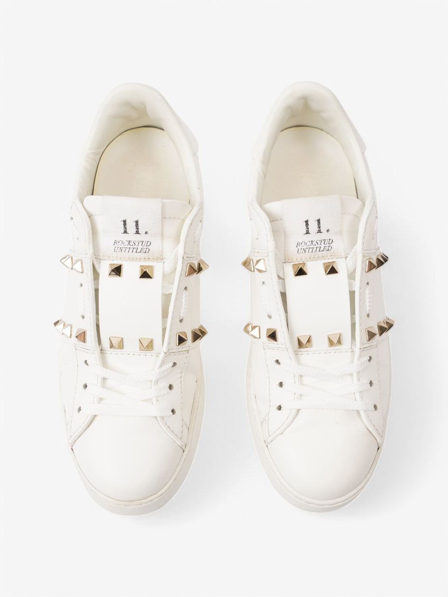 Valentino Rockstud Untitled Sneakers White  Leather EU 38.5 UK 5.5 Image 8