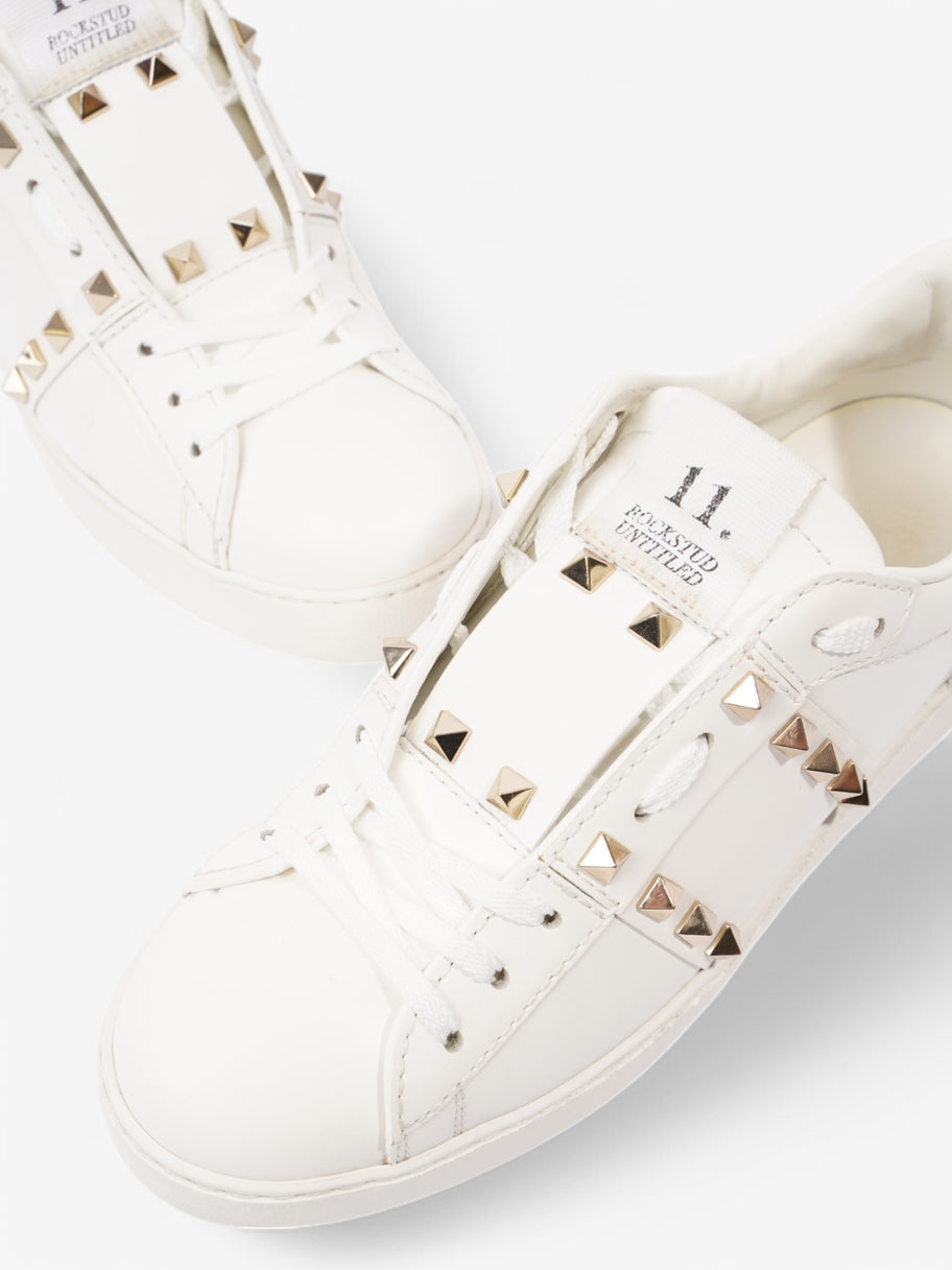 Valentino Rockstud Untitled Sneakers White  Leather EU 38.5 UK 5.5 Image 9