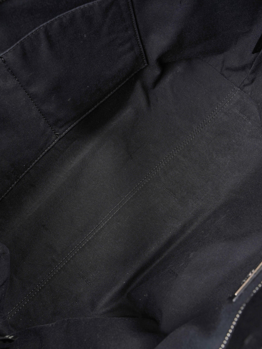 Fendi Monster Tote Blue Leather Image 10