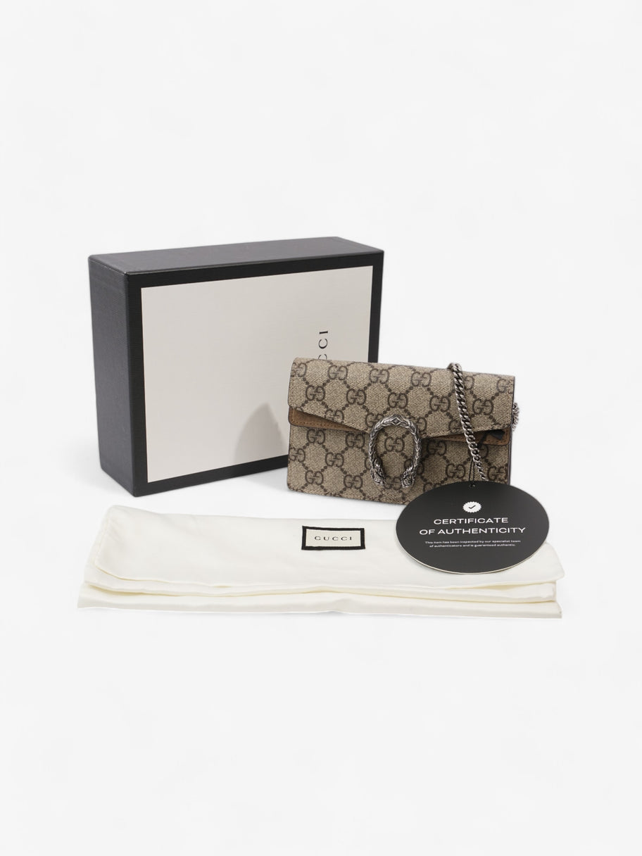 Gucci Dionysus GG Supreme Coated Canvas Super Mini Image 10