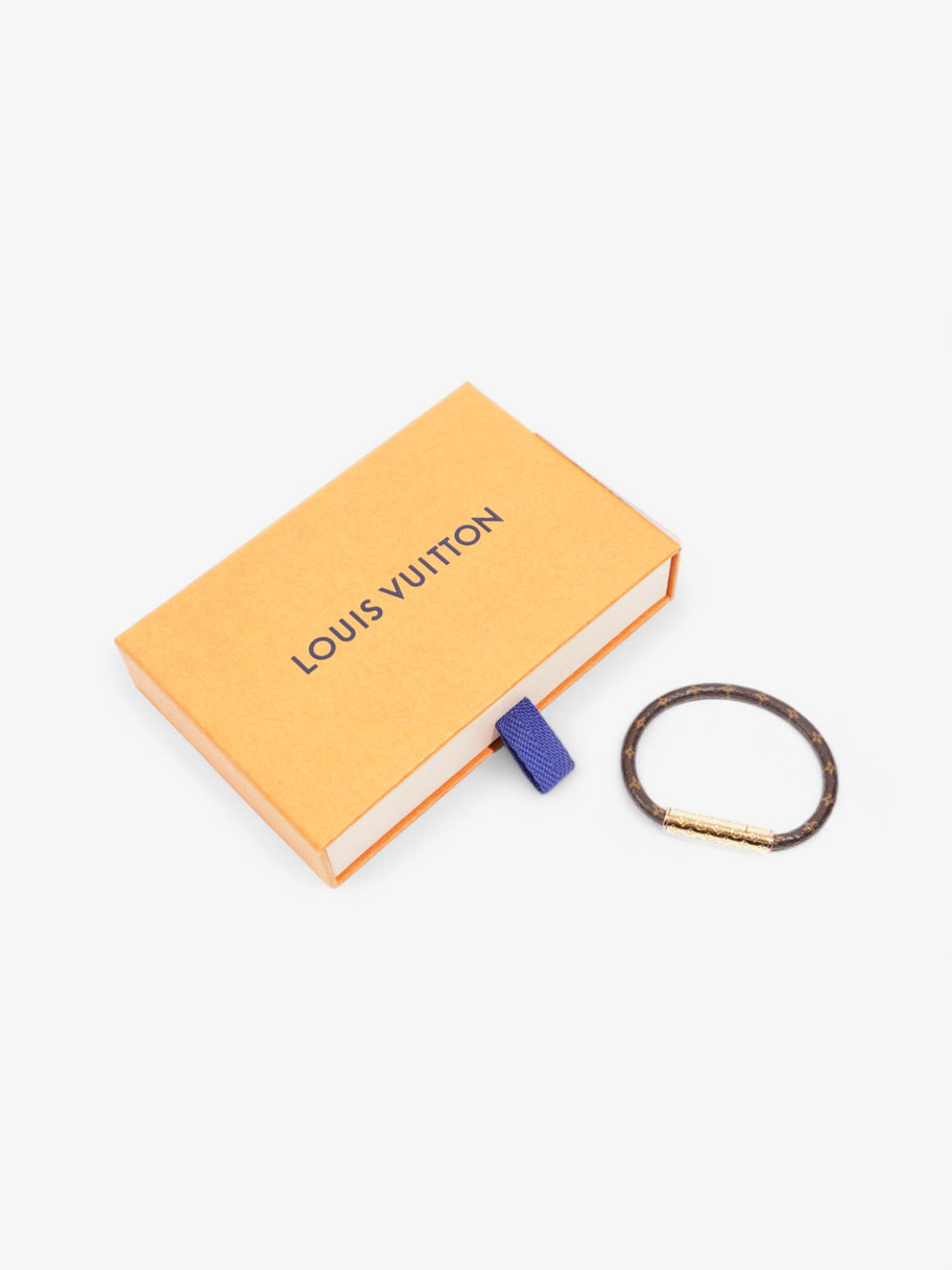 Louis Vuitton Leather Bracelet Monogram Coated Canvas Image 5