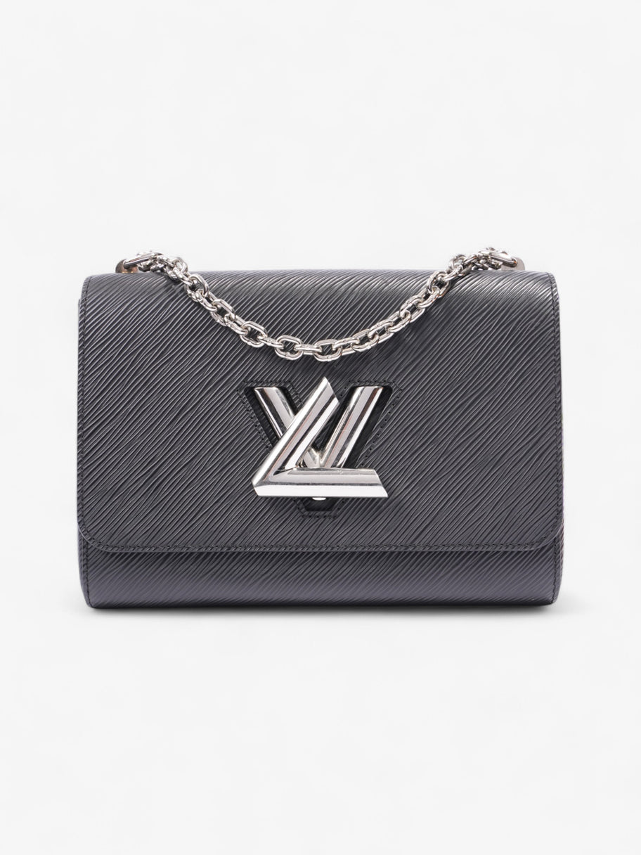Louis Vuitton Twist Chain Bag Black Leather MM Image 1