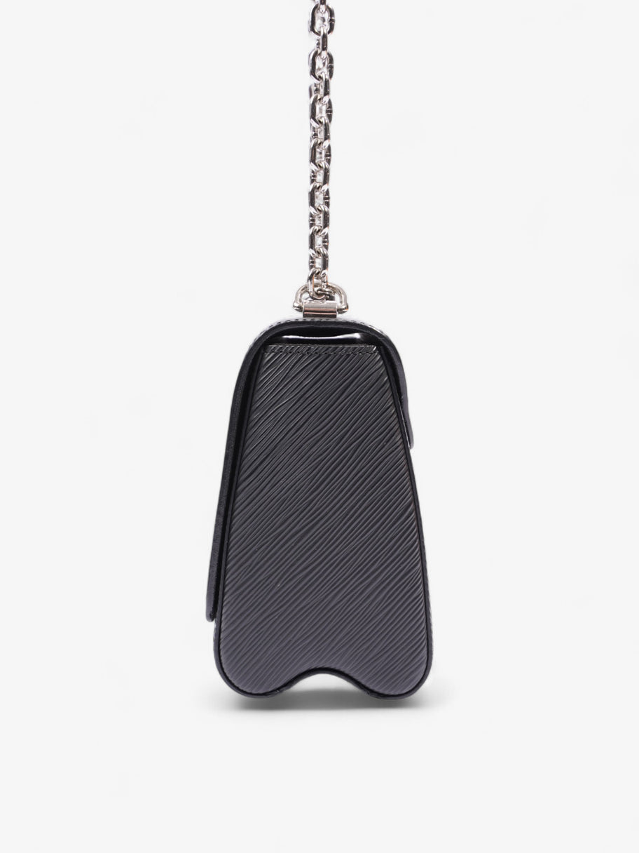 Louis Vuitton Twist Chain Bag Black Leather MM Image 3