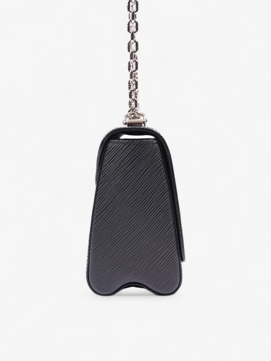 Louis Vuitton Twist Chain Bag Black Leather MM Image 5