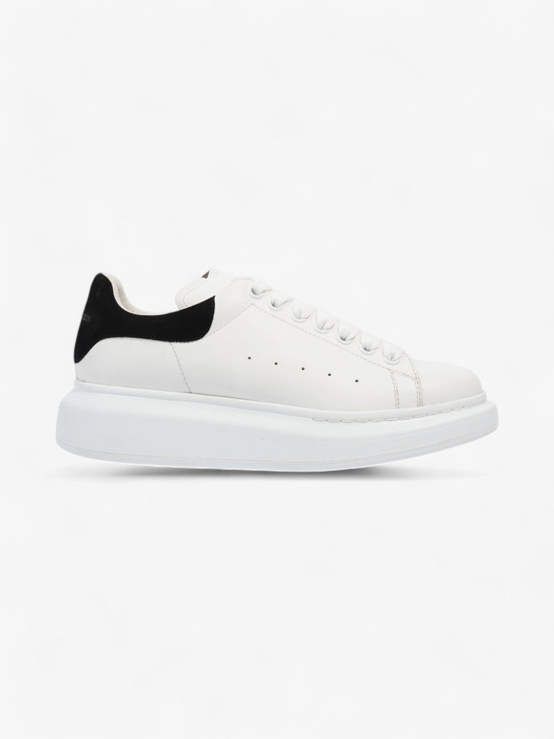  Alexander McQueen Oversized Sneakers White / Black Leather EU 40 UK 7