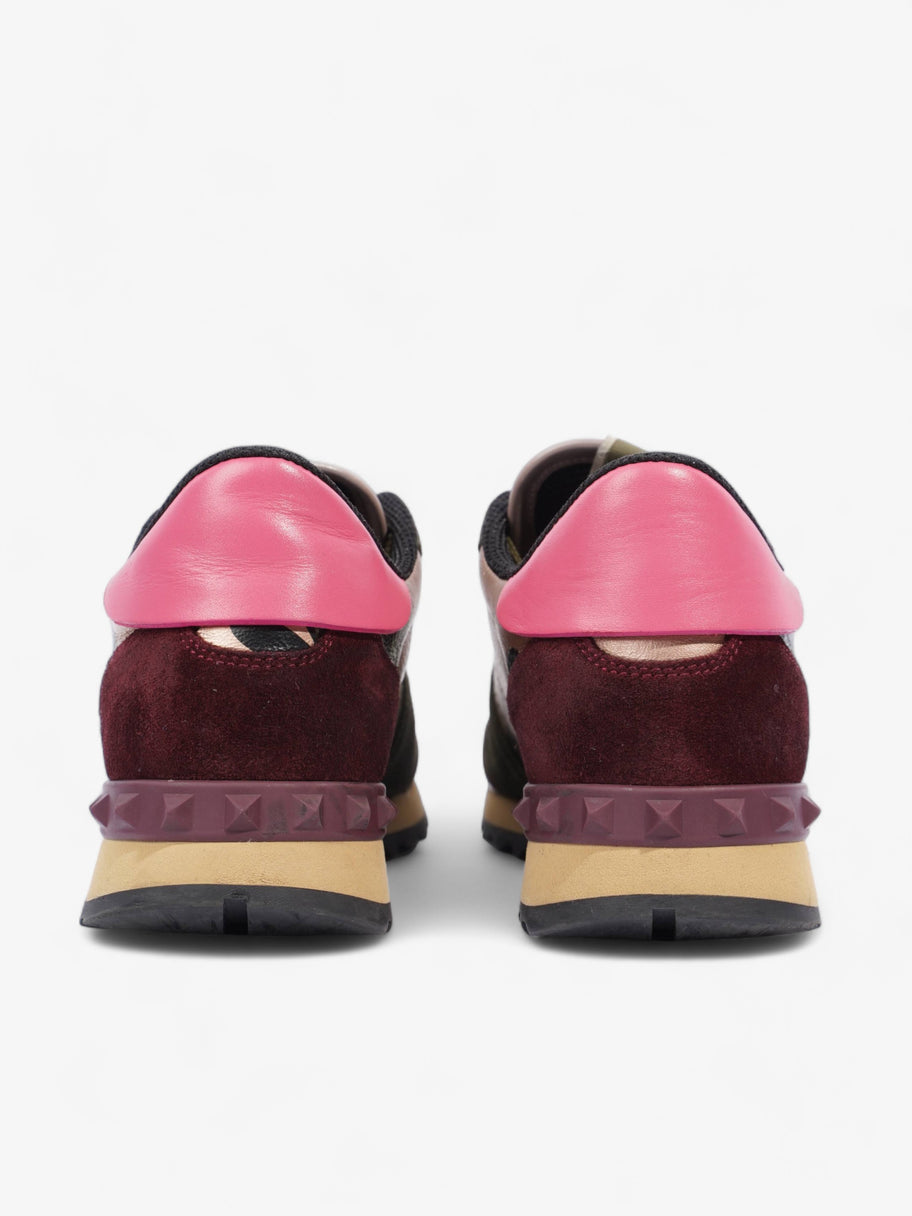 Valentino Rockrunner Khaki / Pink Suede EU 36 UK 3 Image 6