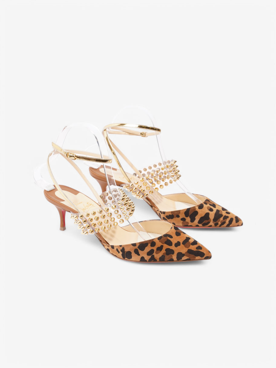 Christian Louboutin Levita 55 Leopard Suede EU 38 UK 5 Image 2