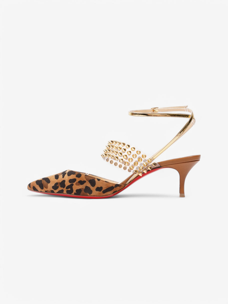 Christian Louboutin Levita 55 Leopard Suede EU 38 UK 5 Image 3