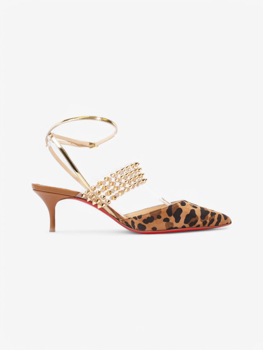 Christian Louboutin Levita 55 Leopard Suede EU 38 UK 5 Image 4
