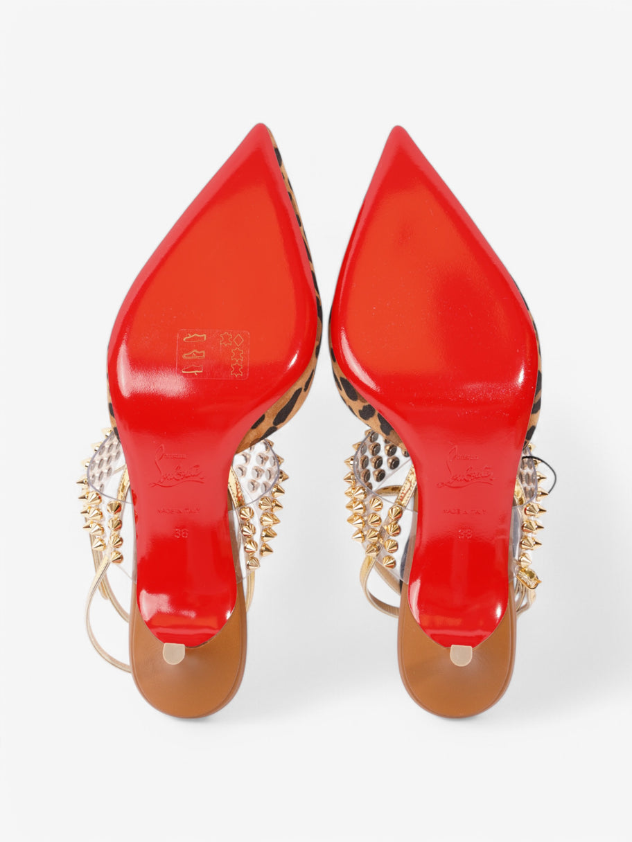Christian Louboutin Levita 55 Leopard Suede EU 38 UK 5 Image 8