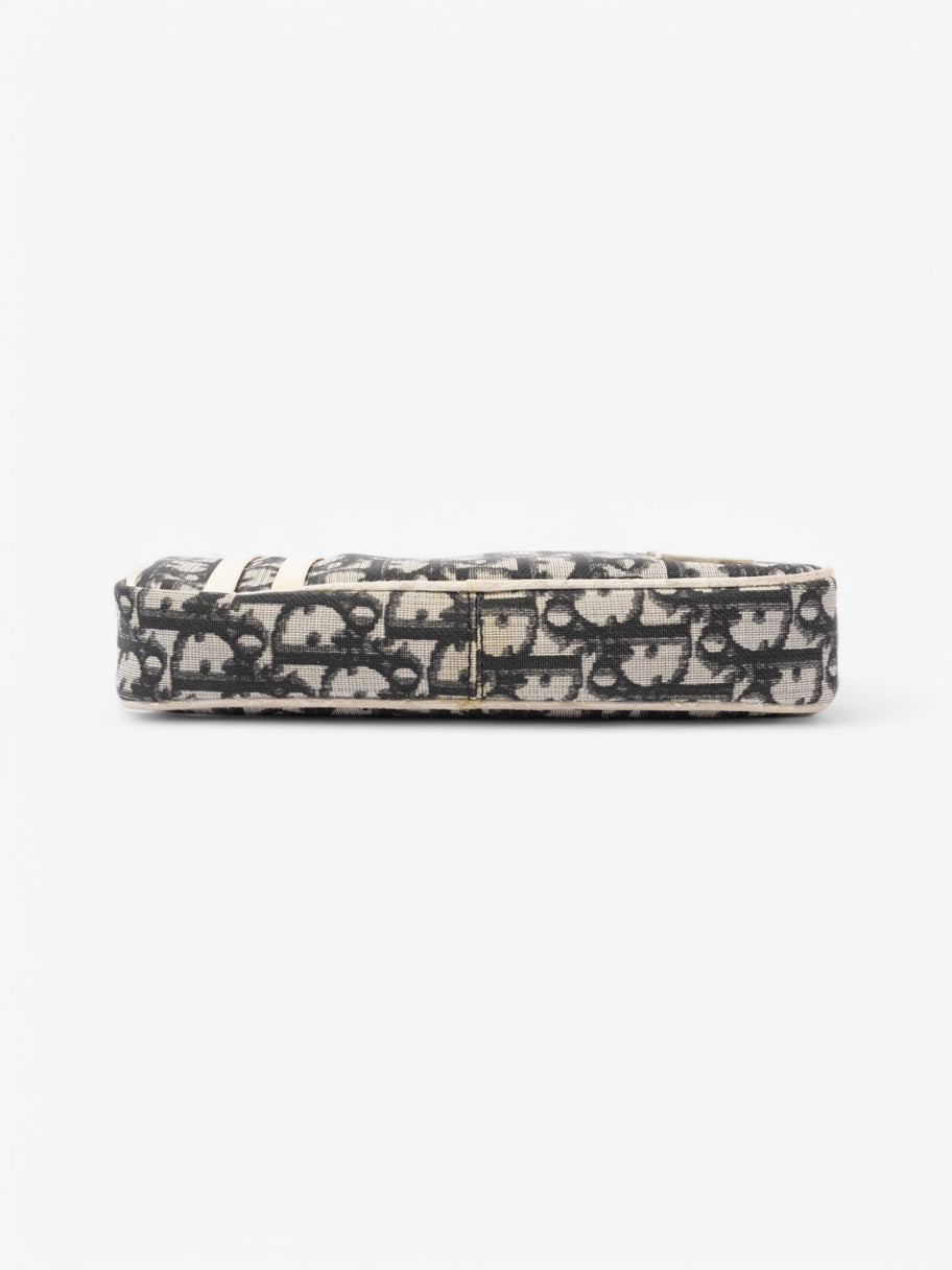 Christian Dior Pochette Bag Grey / White Canvas One SIze Image 6