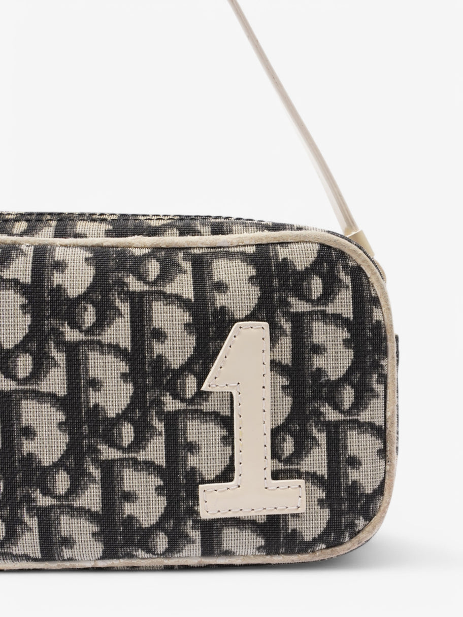Christian Dior Pochette Bag Grey / White Canvas One SIze Image 7