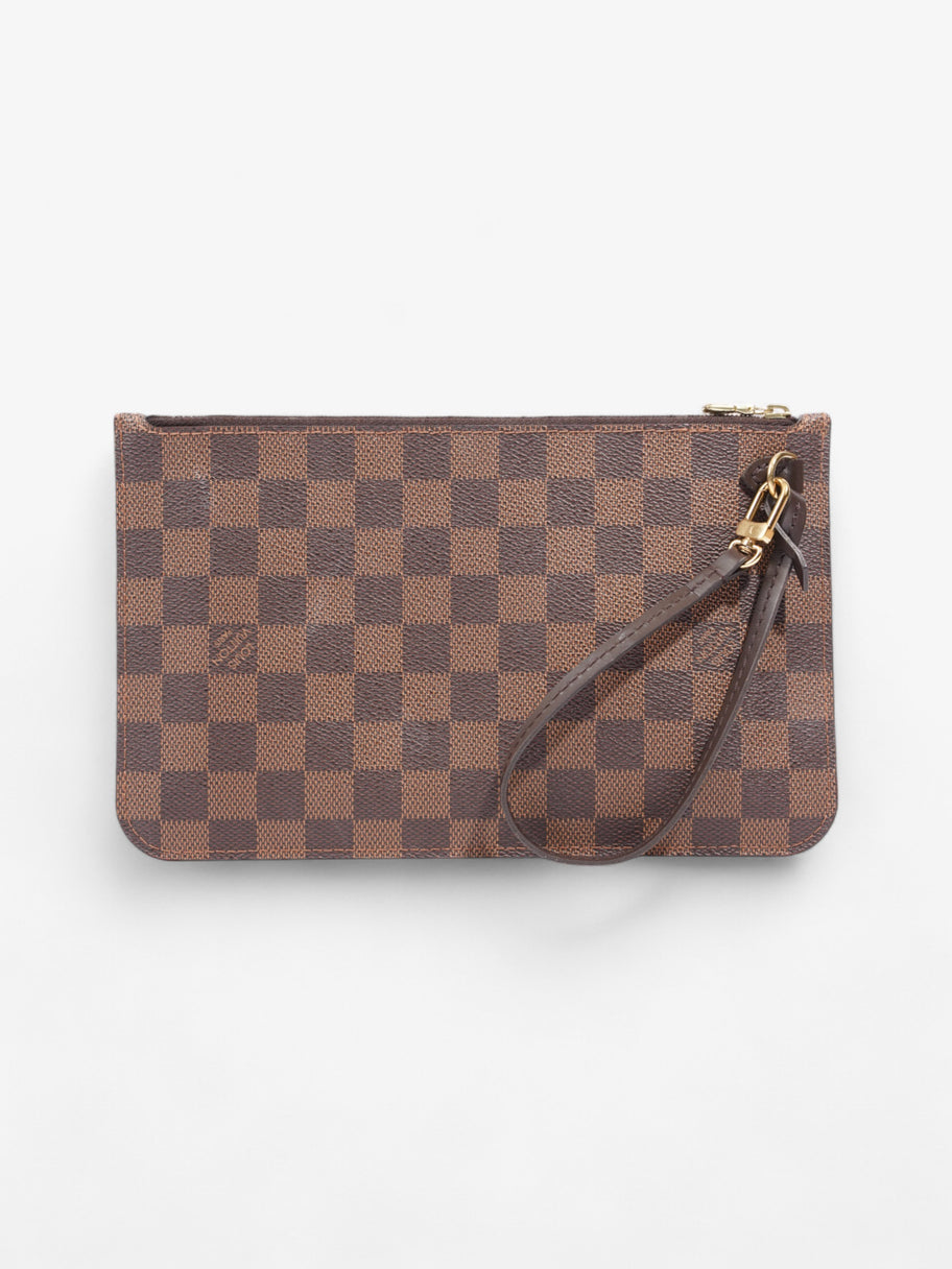 Louis Vuitton Neverful Pochette Damier Ebene Coated Canvas Image 3