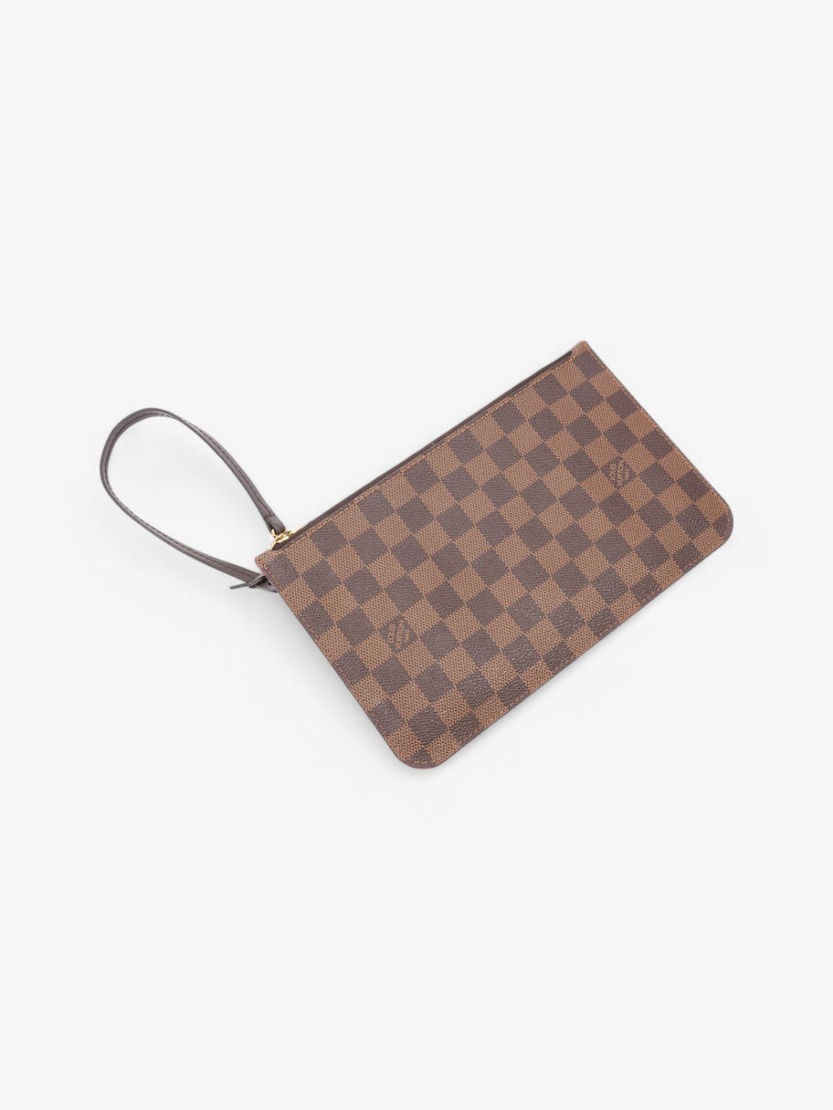 Louis Vuitton Neverful Pochette Damier Ebene Coated Canvas Image 4