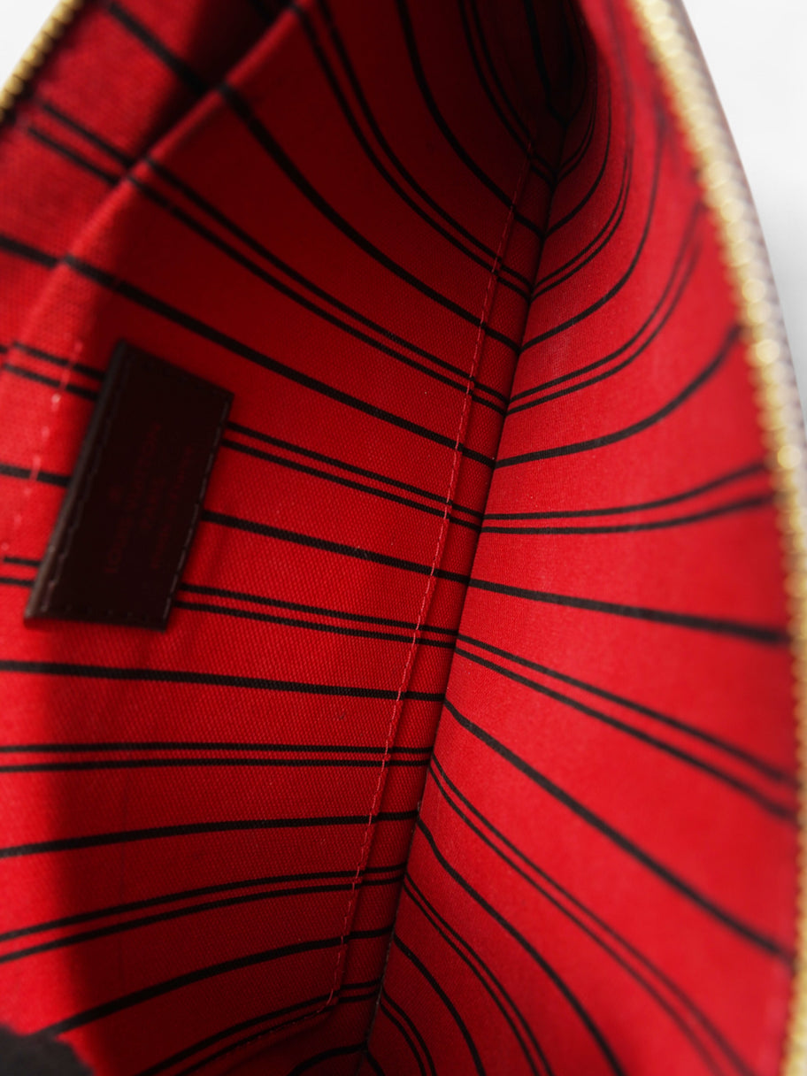 Louis Vuitton Neverful Pochette Damier Ebene Coated Canvas Image 5