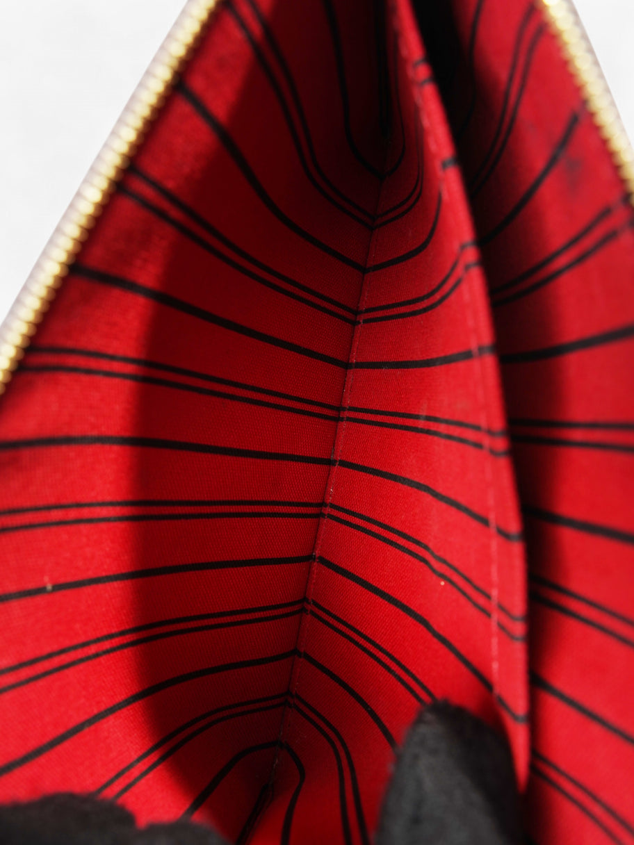 Louis Vuitton Neverful Pochette Damier Ebene Coated Canvas Image 6