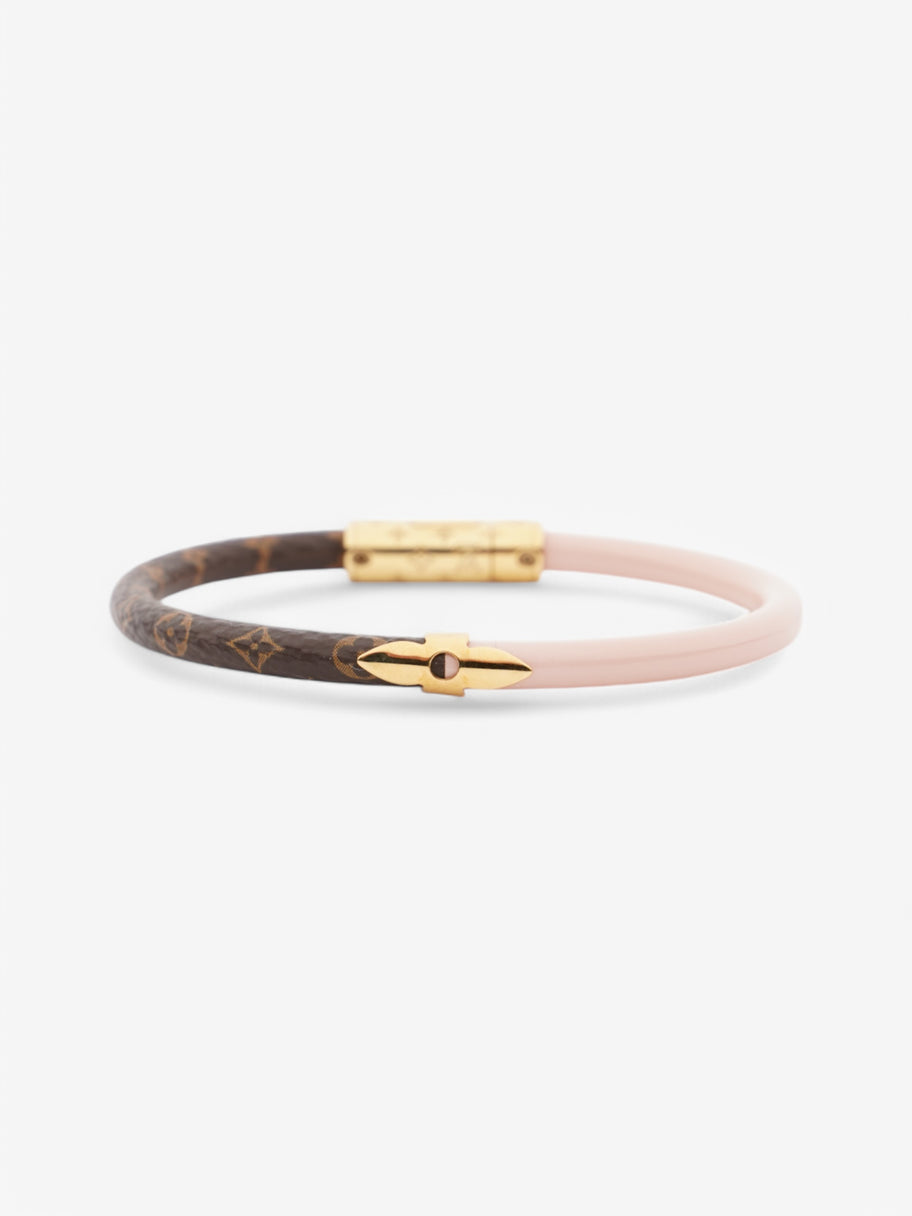 Louis Vuitton Daily Confidential Bracelet Monogram / Pink Coated Canvas Image 4