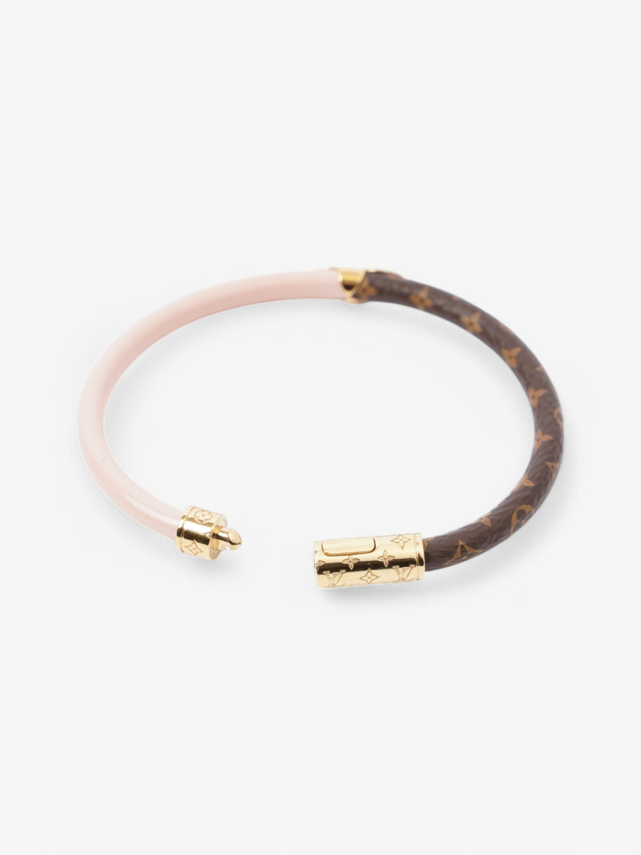 Louis Vuitton Daily Confidential Bracelet Monogram / Pink Coated Canvas Image 6