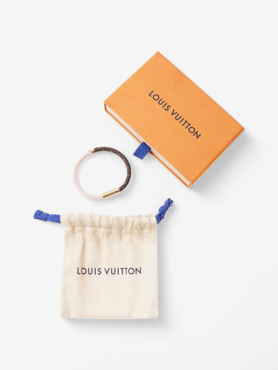 Louis Vuitton Daily Confidential Bracelet Monogram / Pink Coated Canvas Image 7