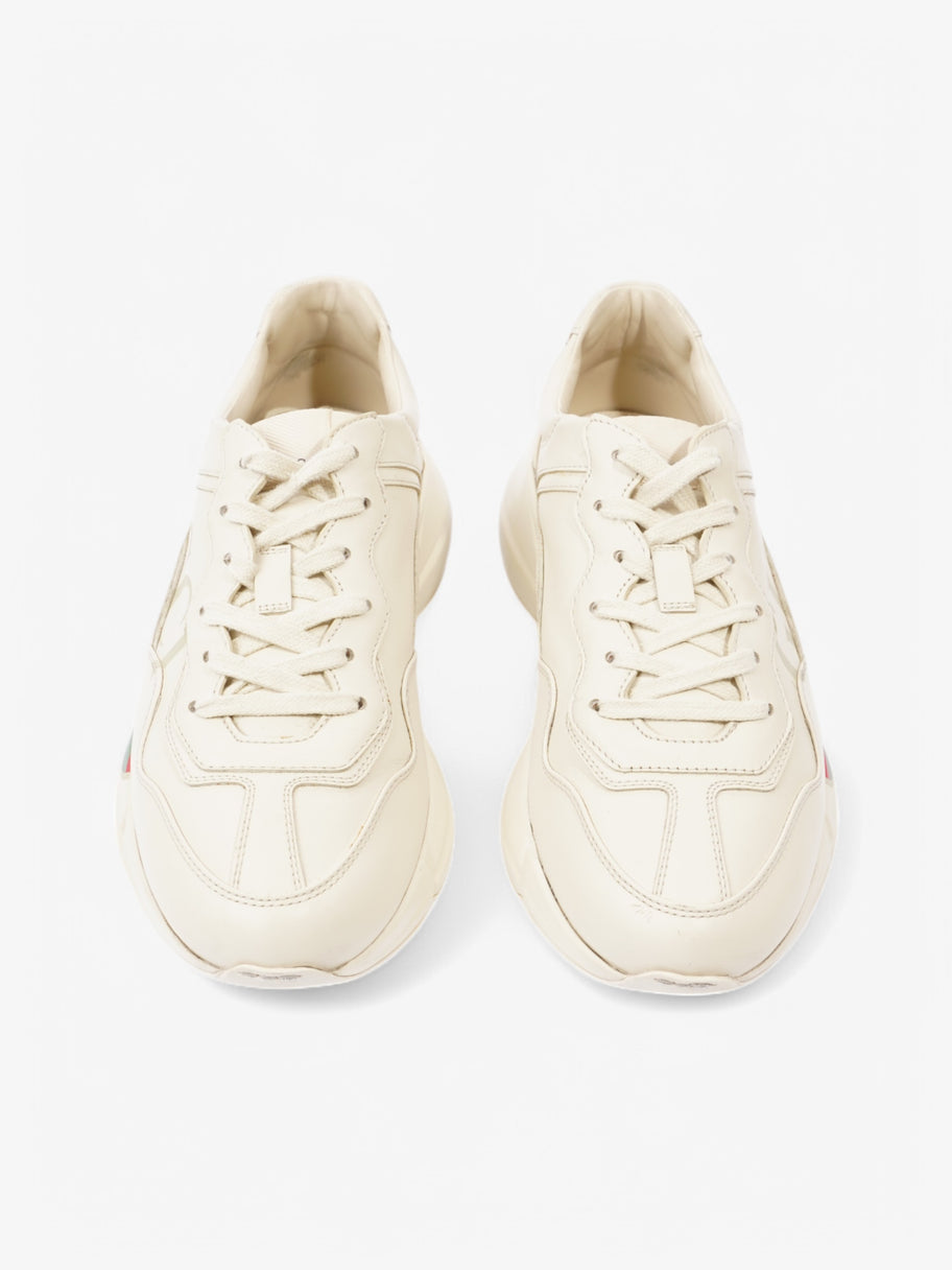 Gucci Rhyton Sneakers Beige  / Green / Red Leather EU 41.5 UK 7.5 Image 8