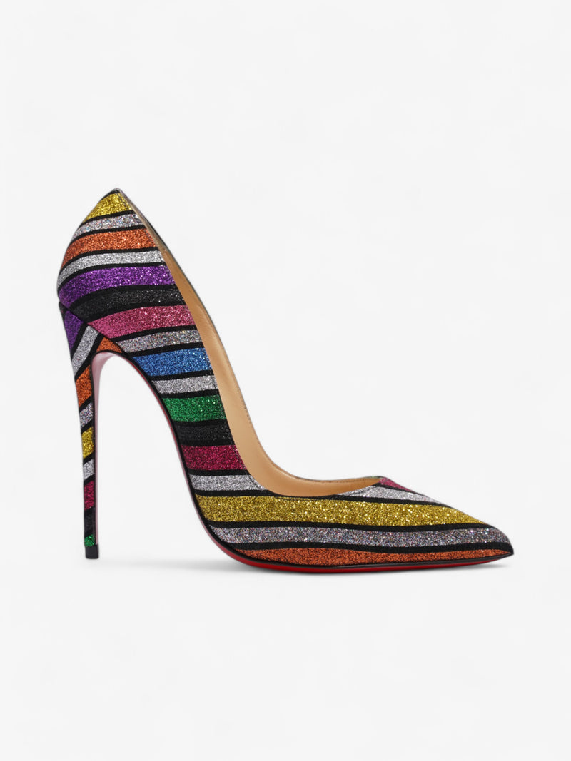  Christian Louboutin So Kate  120 Multicolour  Glitter EU 37.5 UK 4.5