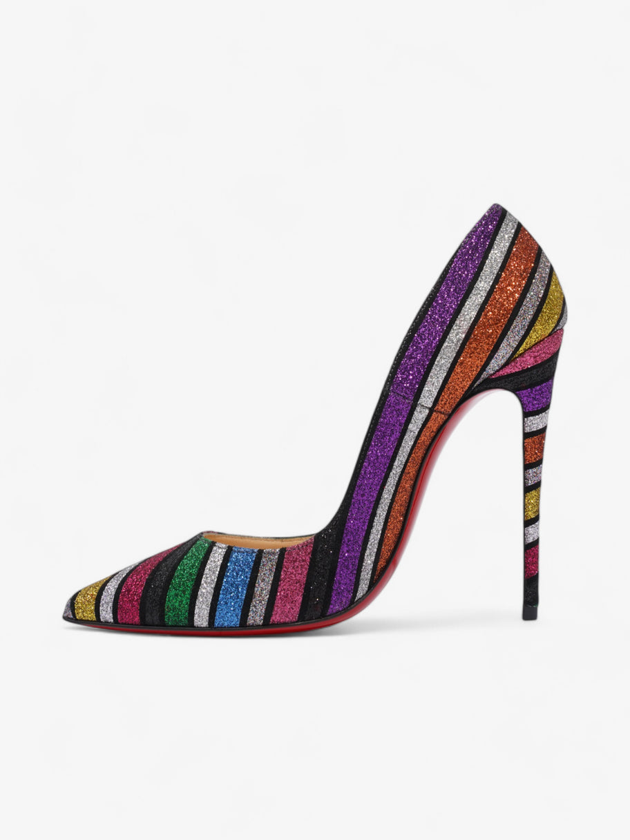 Christian Louboutin So Kate  120 Multicolour  Glitter EU 37.5 UK 4.5 Image 3