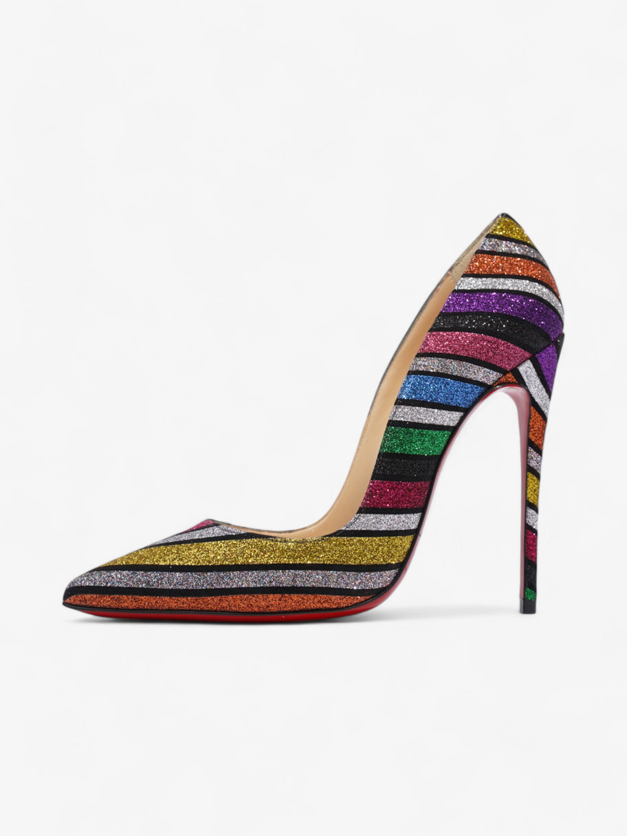 Christian Louboutin So Kate  120 Multicolour  Glitter EU 37.5 UK 4.5 Image 5