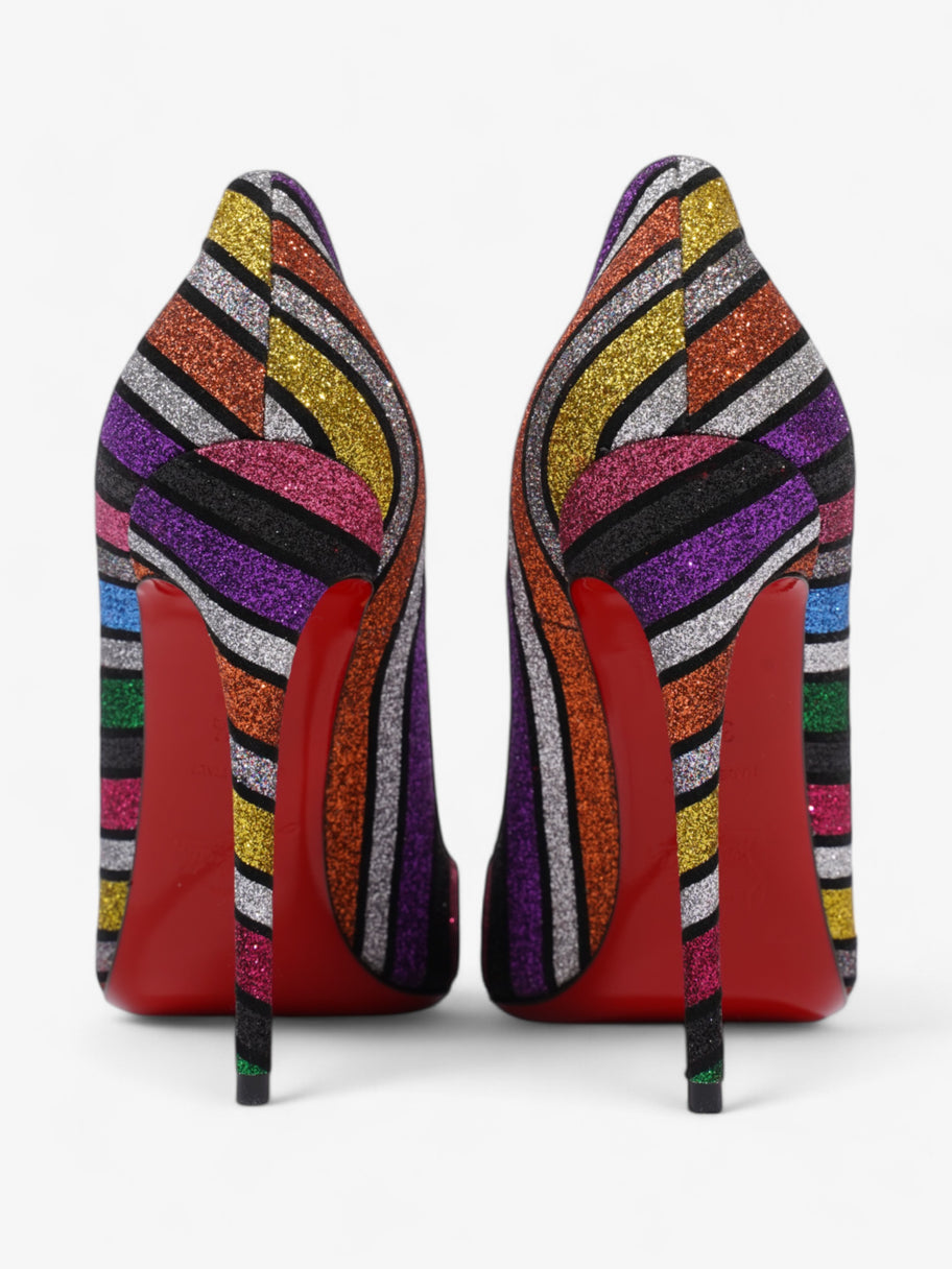 Christian Louboutin So Kate  120 Multicolour  Glitter EU 37.5 UK 4.5 Image 6