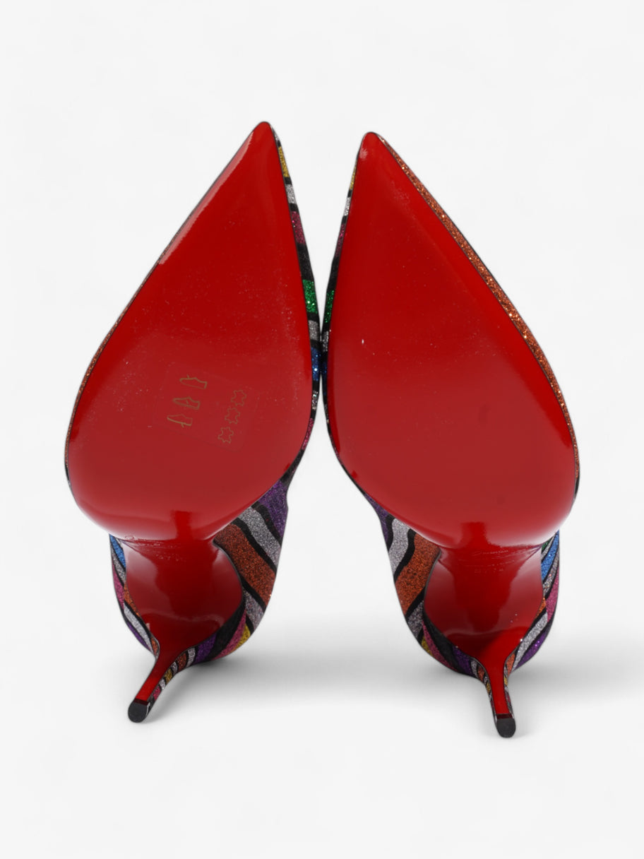 Christian Louboutin So Kate  120 Multicolour  Glitter EU 37.5 UK 4.5 Image 7
