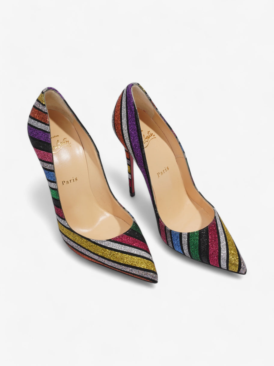Christian Louboutin So Kate  120 Multicolour  Glitter EU 37.5 UK 4.5 Image 8