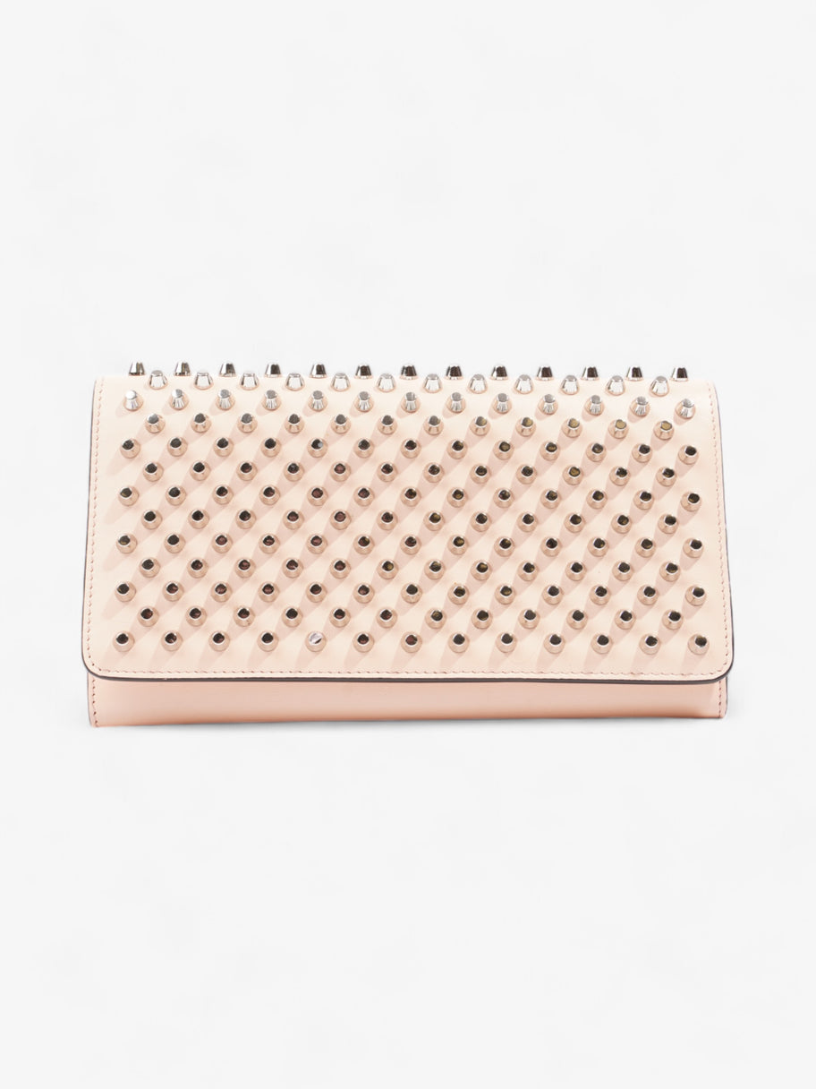 Christian Louboutin Macaron Studded Wallet Nude Leather Image 1
