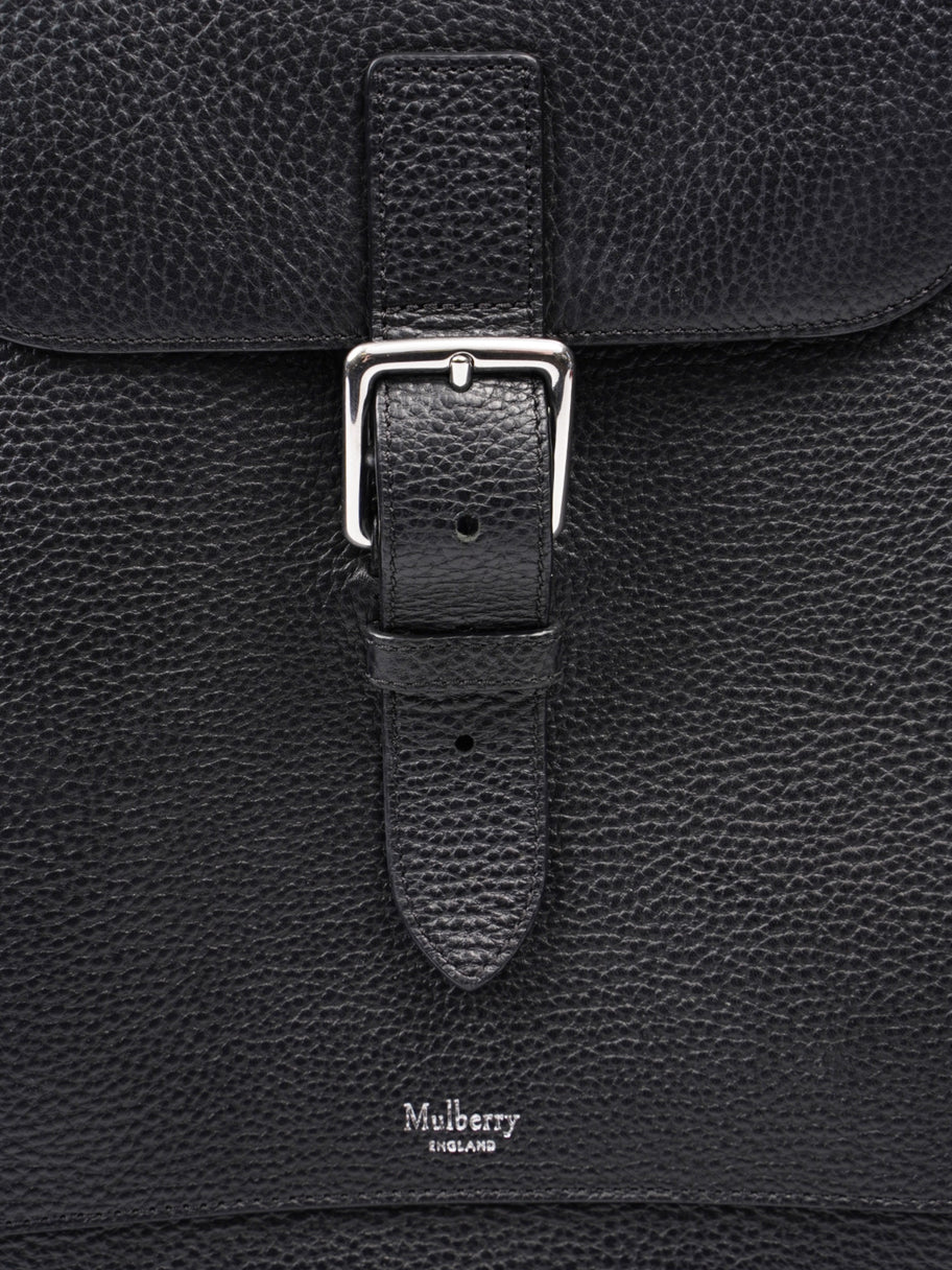 Mulberry Chiltern Backpack Black Leather 30x38x15cm Image 7