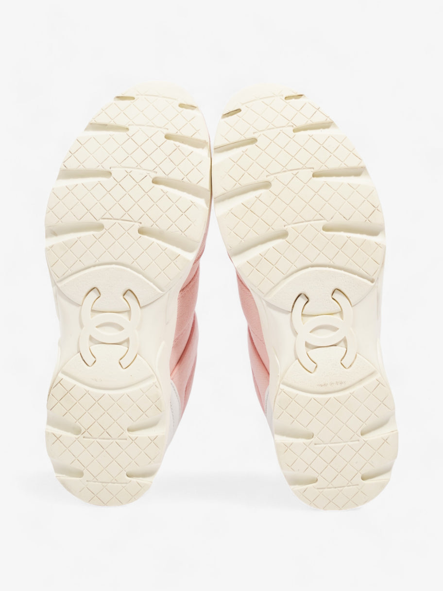Chanel CC Canvas Sneakers Pink / White Canvas EU 37.5 UK 4.5 Image 7