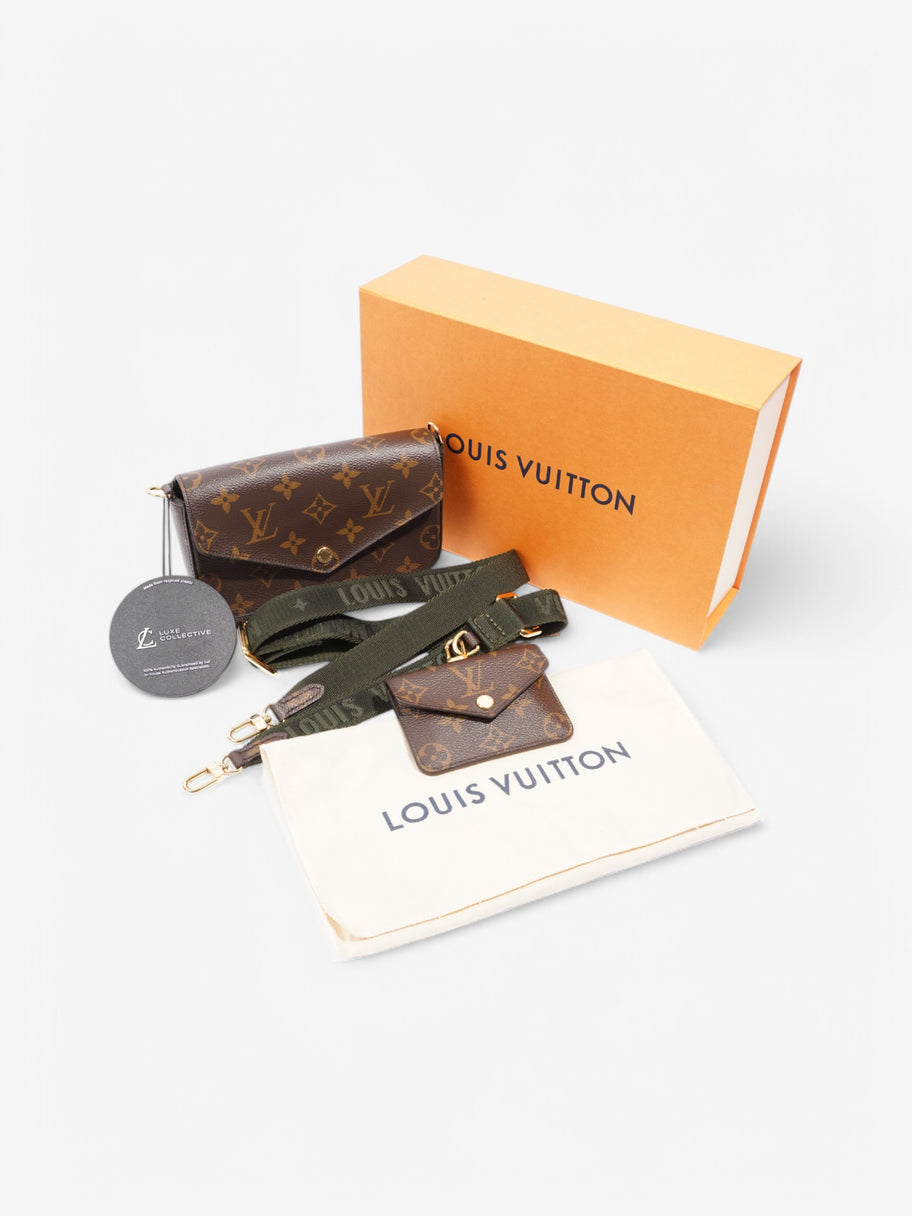 Louis Vuitton Felicie Strap And Go Monogram Coated Canvas Image 10