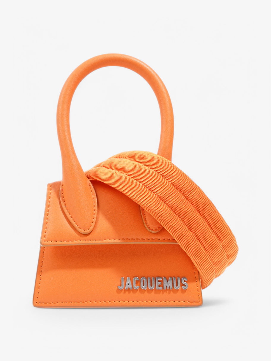 Jacquemus Le Chiquito Homme Orange Leather Image 1