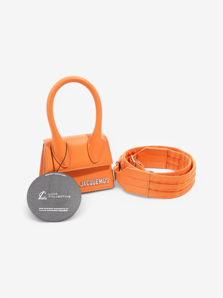 Jacquemus Le Chiquito Homme Orange Leather Image 10
