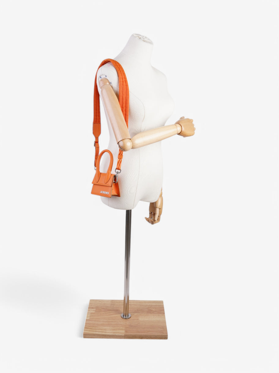 Jacquemus Le Chiquito Homme Orange Leather Image 2