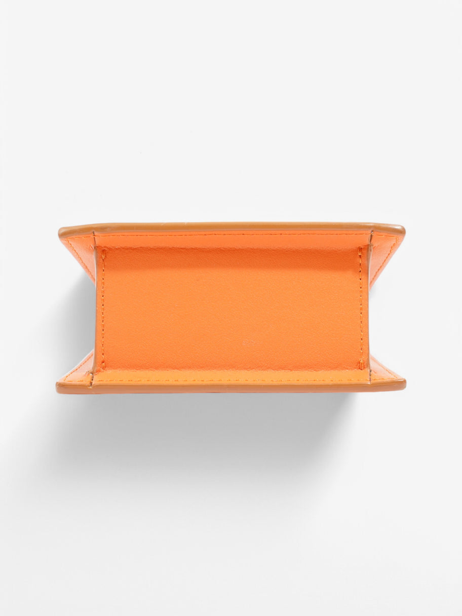 Jacquemus Le Chiquito Homme Orange Leather Image 6