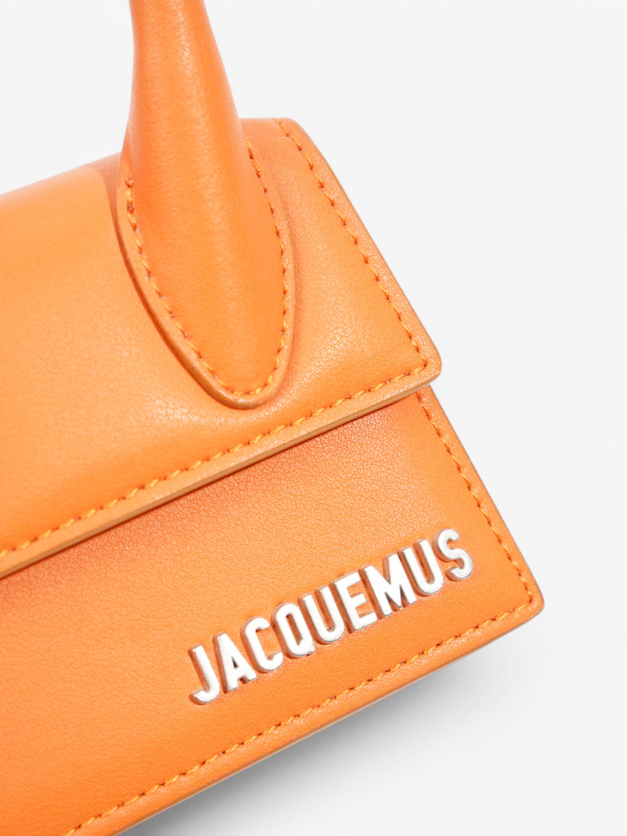 Jacquemus Le Chiquito Homme Orange Leather Image 7