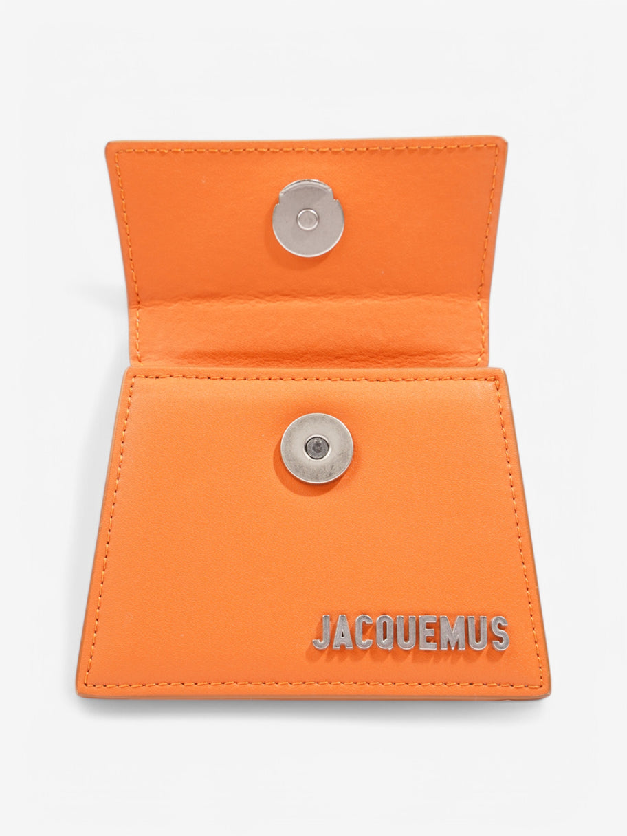 Jacquemus Le Chiquito Homme Orange Leather Image 8